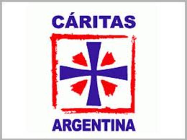 Fundació de la organització de caritas a Argentina