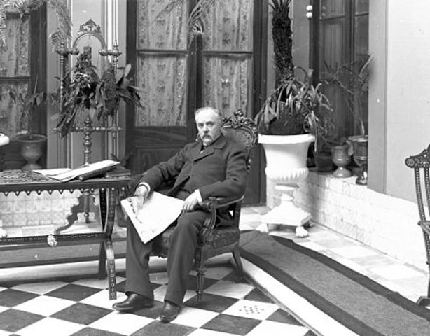 Assassinat al president d'Uruguay  Juan Idiarte Borda.