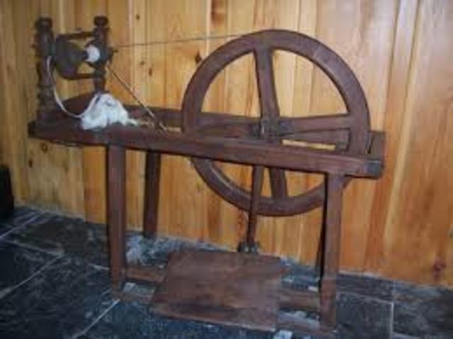 Surgimiento de la máquina hilar