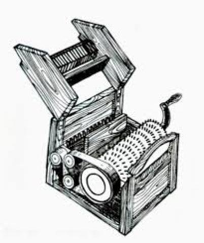 Desmotadora de algodón