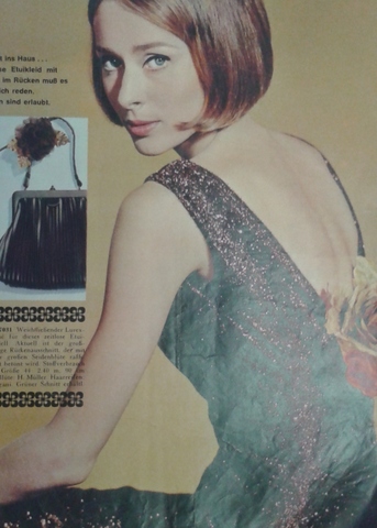 Decote em vestido de noite