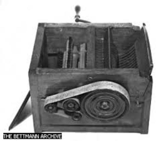 desmotadora de algodón