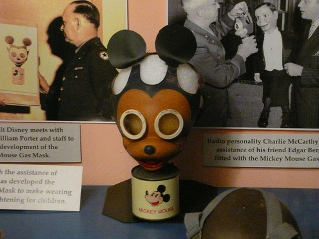 mickey mouse gas masks
