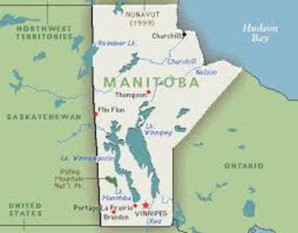 Manitoba joins Confederation