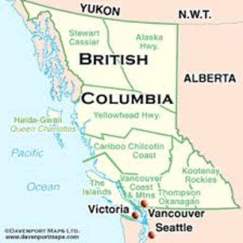 British Columbia joins Confederation