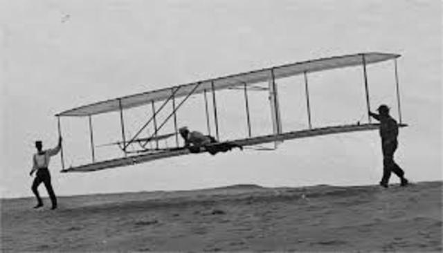 First Controlled Human Flight