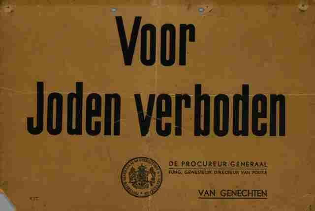 Joden worden geweerd