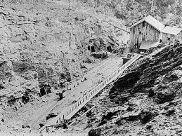 (one of) first public account of gold in georgia gold rush of 1828