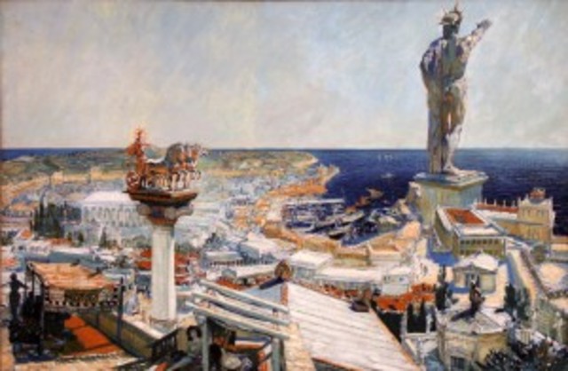 304 BCE- Colossus of Rhodes