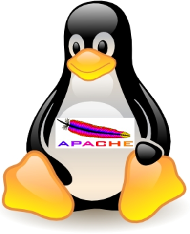 Aparicion de linux y apache