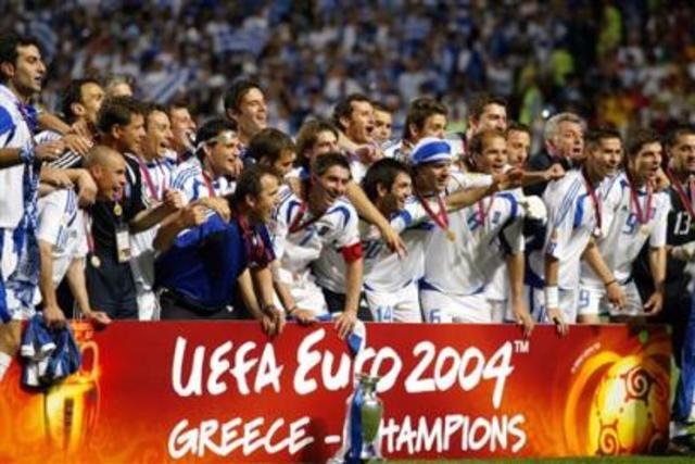 National Team soccer of Greece is European Champion