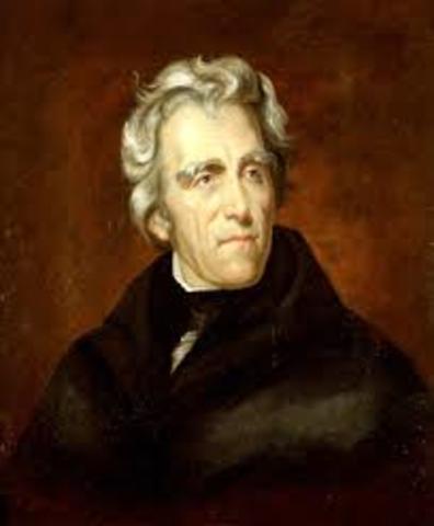 Andrew Jackson shuts down the Second Bank