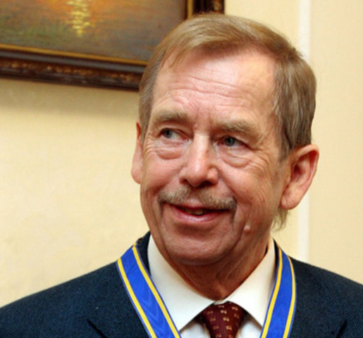 Vaclav Havel elected as president