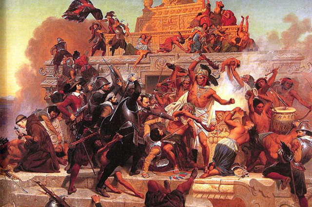 Campaign against Aztec Empire begins