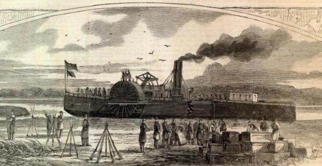 navegación de vapor