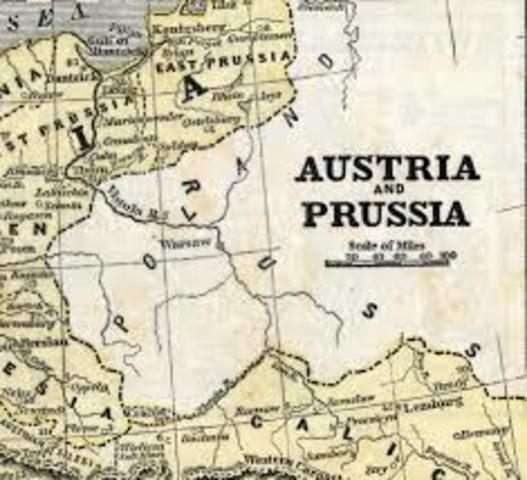 Prussia and AUstria Clash