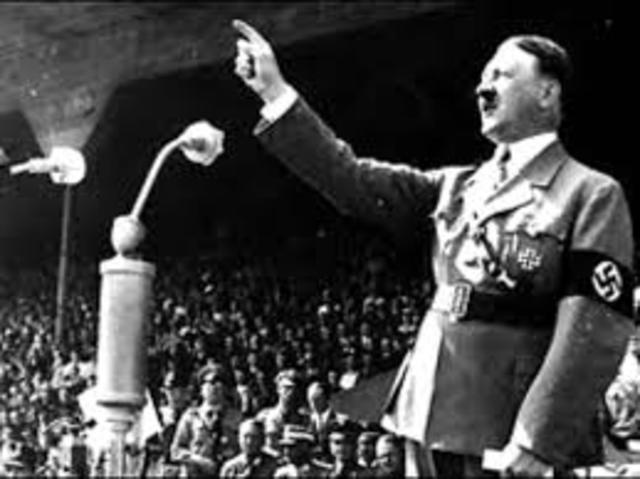 Hitler dreigt om alle Joden in Europa te vermoorden