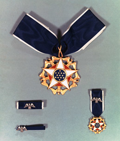 Presidential Medal od Freedom award