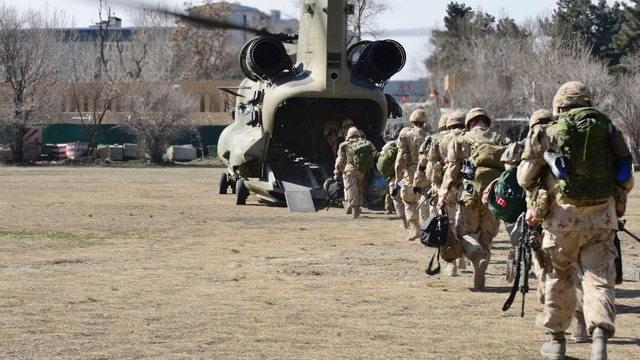 Canadian forces return home after mission ends