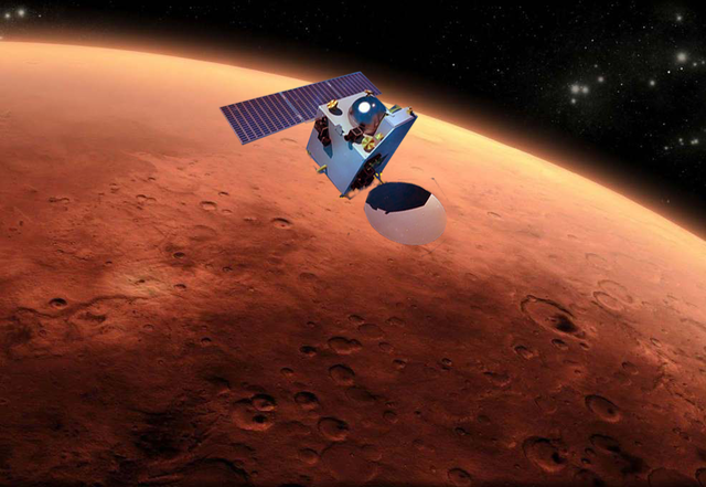 Sonda alcanza Marte