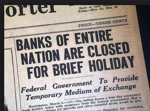 Congress Approves & The Emergency Banking Relief Act