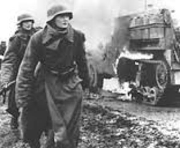 Battle of the Bulge- last offensive of the German Forces