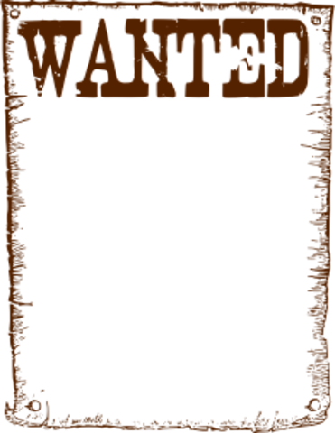 Organ Trail Wanted Poster