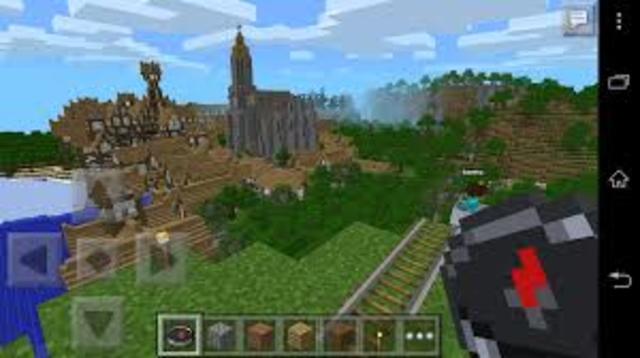 5.Minecraft (PE) is available for Android Devices