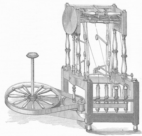 Máquina de hilar en