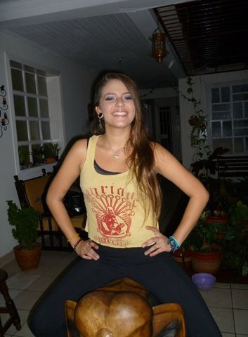 My mother and I lived together