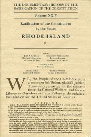 Rhode Island Ratifies Constitution