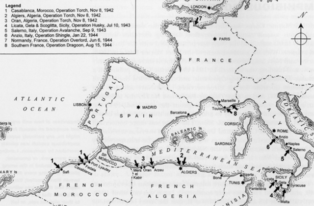 North African Campaign Begins