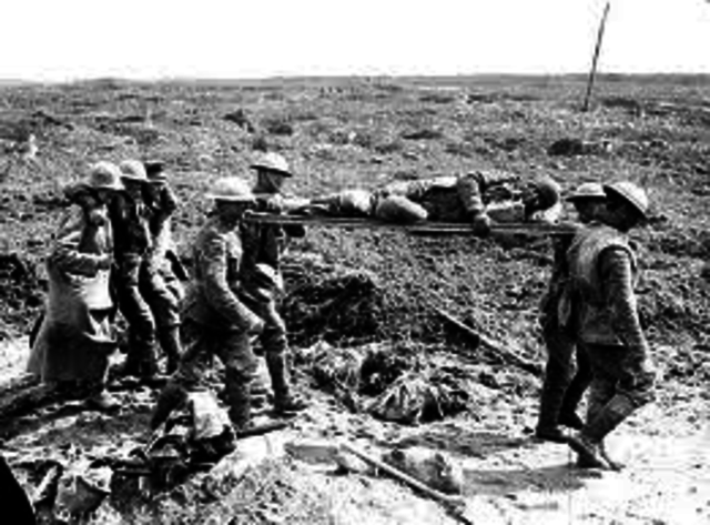 The battle of vimy ridge begins