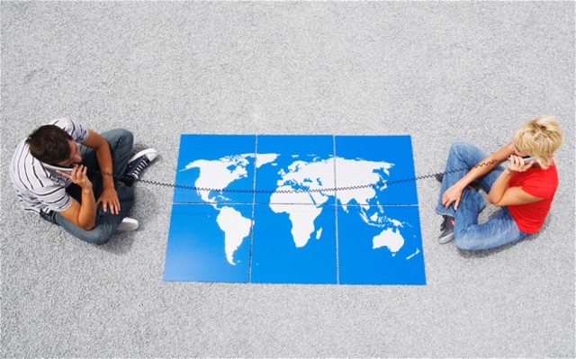 First Long Distance message