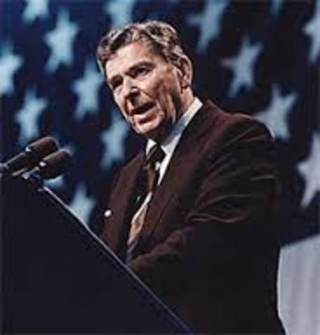 Reagan announced the GPS system would be made available for Civilian
