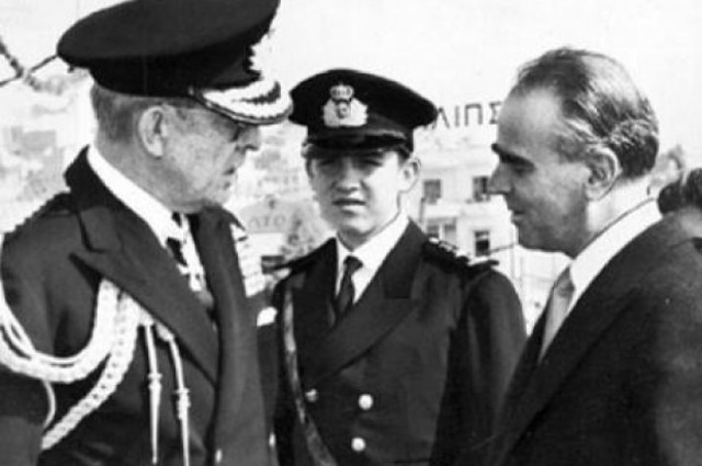 Karamanlis as Greek prime minister