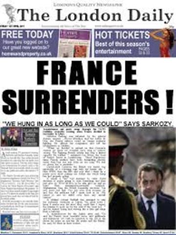 France Surrenders
