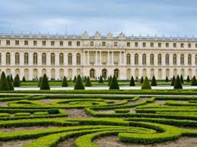 21.2 Louis XIV begins 40-year building of Palace at Versailles