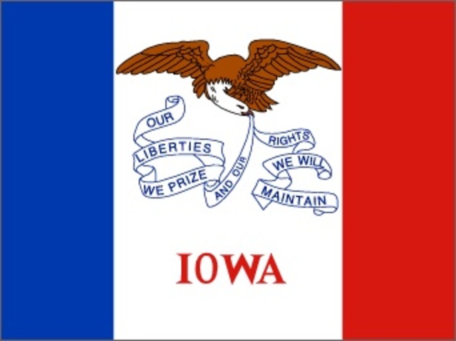 Iowa admitted to the union