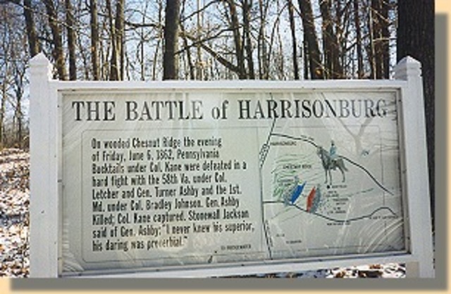 Camp near Port Republic, Virginia