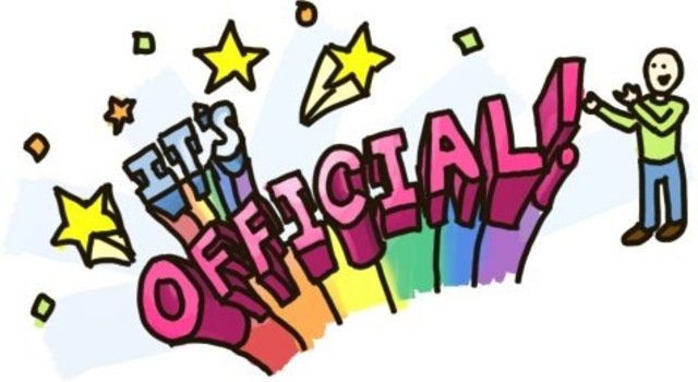 It's Official