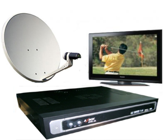 Televisor satelital