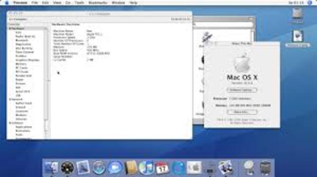MacOS X (O/S evolution)