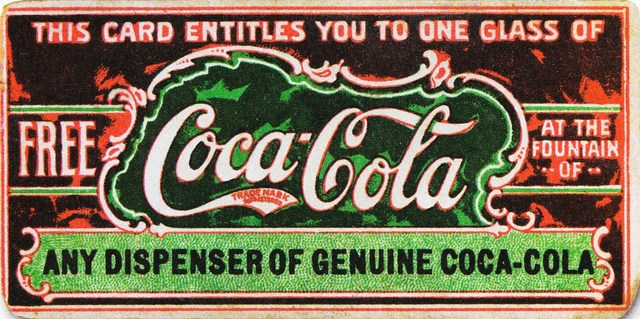 The first Coca-Cola Design