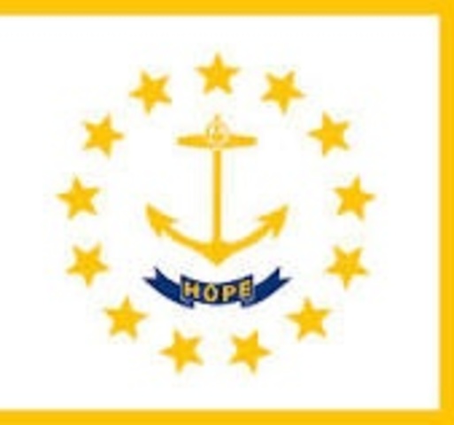 Rhode Island becomes a state