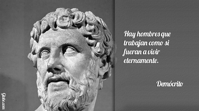 Demócrito Siglo V a. de C.