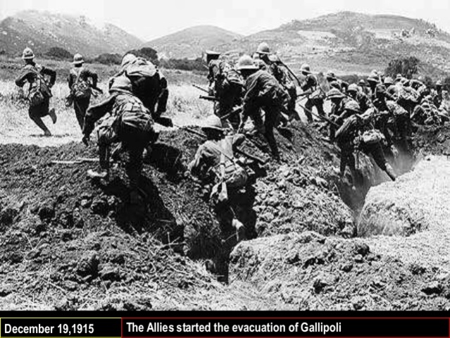 The ANZACs Evacuate Gallipoli