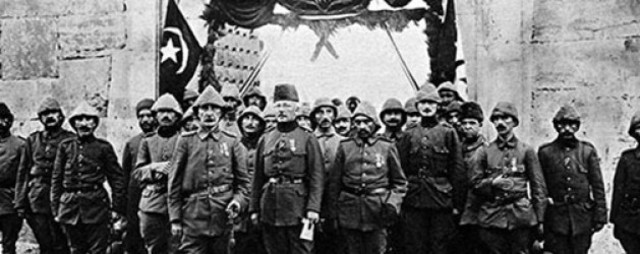 Turkey entered the war on Germany’s side