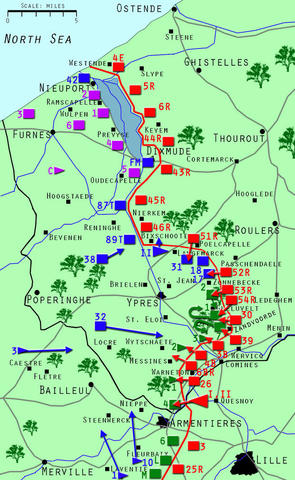 Critical day of Battles of Ypres