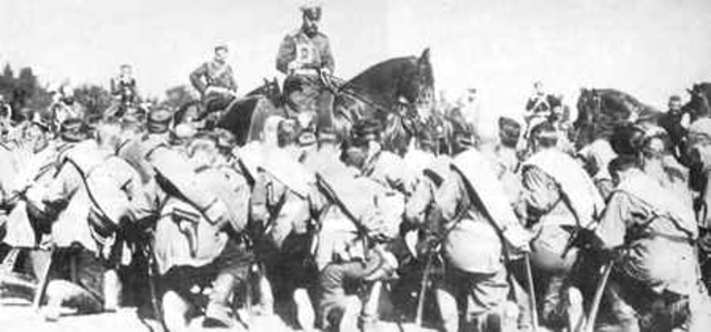 The Russians leave the war.